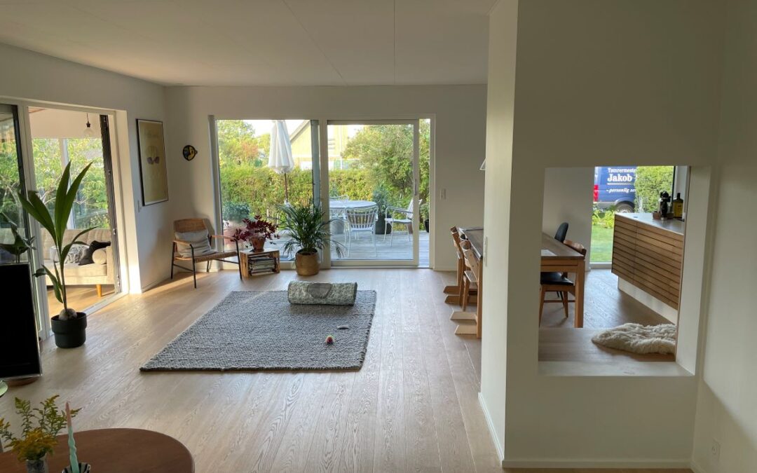 Renovering af stueetage i parcelhus